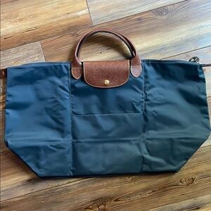 Longchamp Le Pliage Navy Blue Travel Bag
